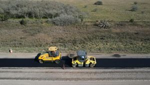 En Punta Indio, avanzan la repavimentación de la Ruta Provincial N°36