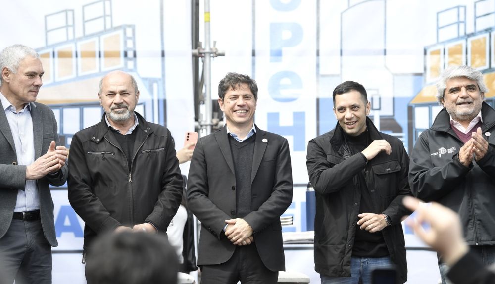 Kicillof y Secco inauguraron el Centro de Formación Laboral N°406