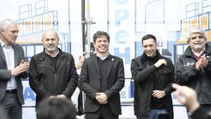 Kicillof y Secco inauguraron el Centro de Formación Laboral N°406