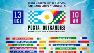 Posta Querandíes: llega el primer Encuentro de Integración Cultural en La Plata