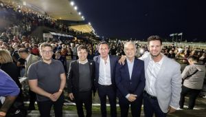 Alak y Kicillof participaron del Gran Premio Dardo Rocha en el Hipódromo de La Plata