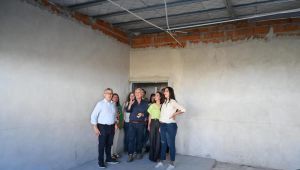 La comuna reactivó obras paralizadas por la gestión anterior en una escuela de Villa Elvira